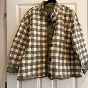 Women’s Adorable Reversible Checkered Jacket